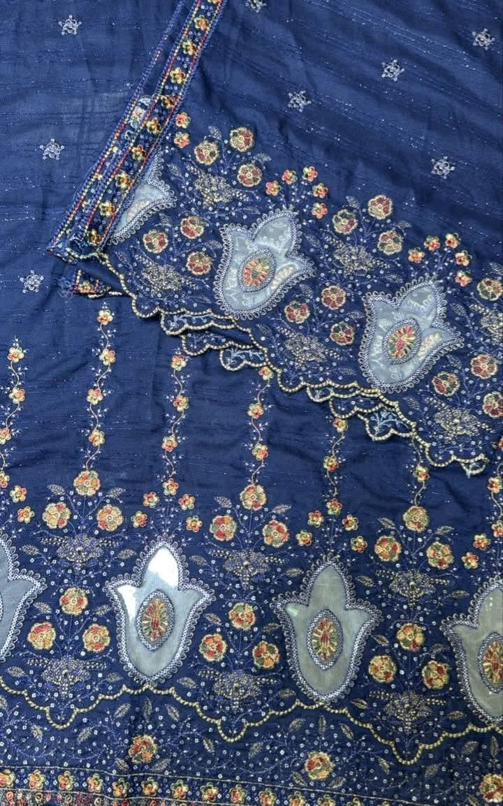 Ladies embroidered suit,tax will be charged